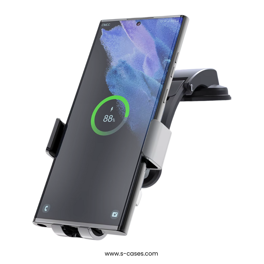 ChargeMate Samsung Galaxy S25, S24, S23 and S22 Dual Coil Wireless Car Charger
