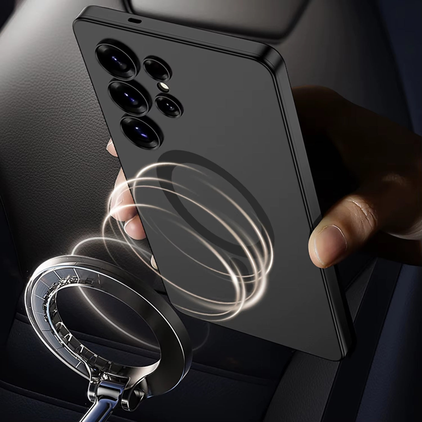 CoreSnap S25 – 2-in-1 Magnetic Wireless Charging Case