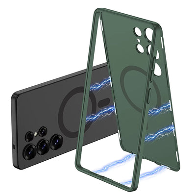 CoreSnap S25 – 2-in-1 Magnetic Wireless Charging Case