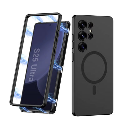 CoreSnap S25 – 2-in-1 Magnetic Wireless Charging Case