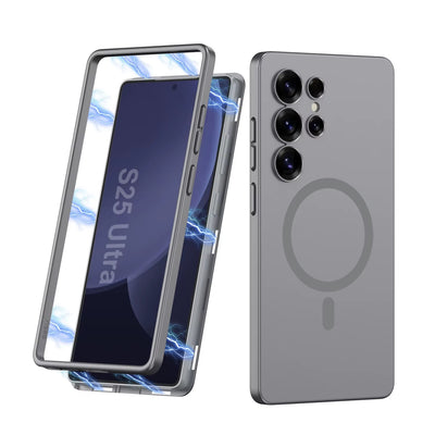 CoreSnap S25 – 2-in-1 Magnetic Wireless Charging Case