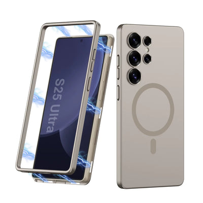 CoreSnap S25 – 2-in-1 Magnetic Wireless Charging Case