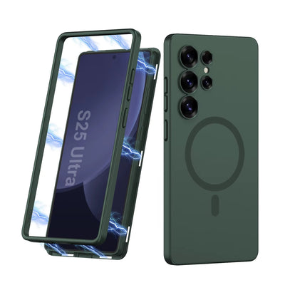 CoreSnap S25 – 2-in-1 Magnetic Wireless Charging Case