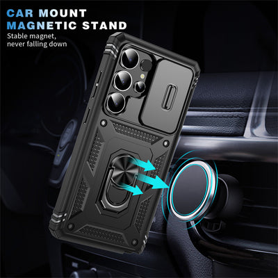 Armor360 S25 Ultra – Full Protection Case with Magnetic Ring Stand