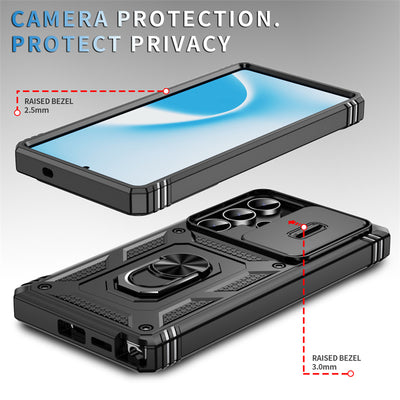 Armor360 S25 Ultra – Full Protection Case with Magnetic Ring Stand