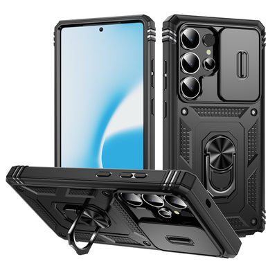 Armor360 S25 Ultra – Full Protection Case with Magnetic Ring Stand