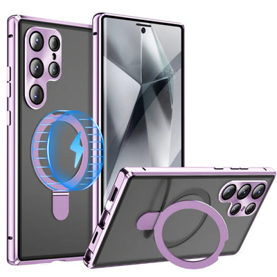 MagBracket S25 – Magnetic Glass Case with Rotating Stand