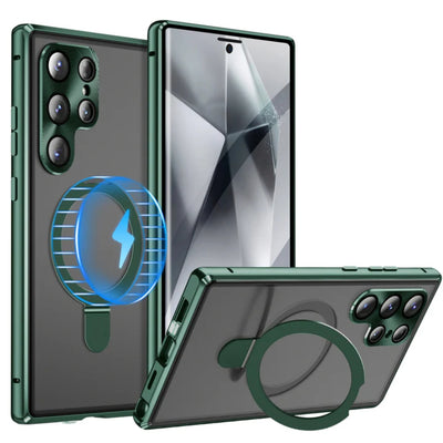 MagBracket S25 – Magnetic Glass Case with Rotating Stand