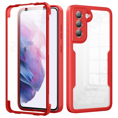 SilicaShield S25 Ultra – Full Shockproof Silicone Case with Screen Protection