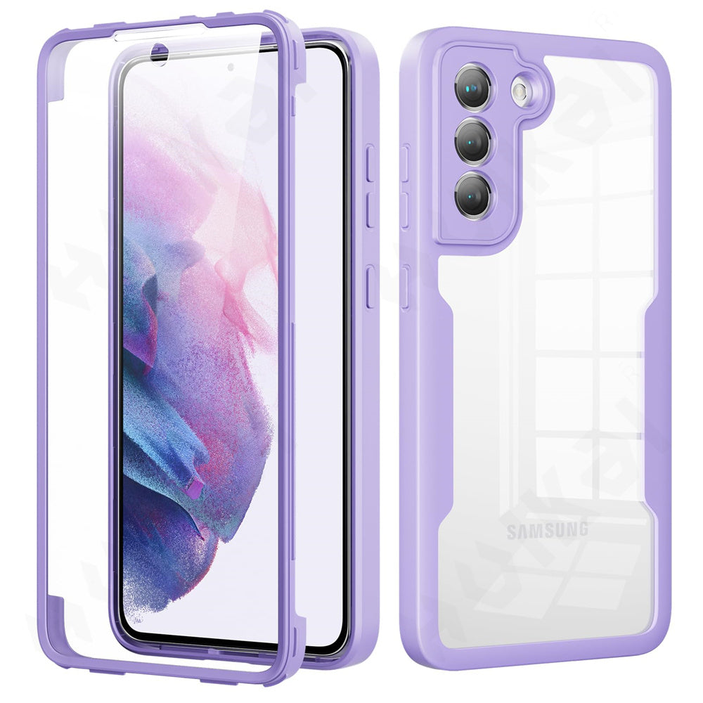 SilicaShield S25 Ultra – Full Shockproof Silicone Case with Screen Protection