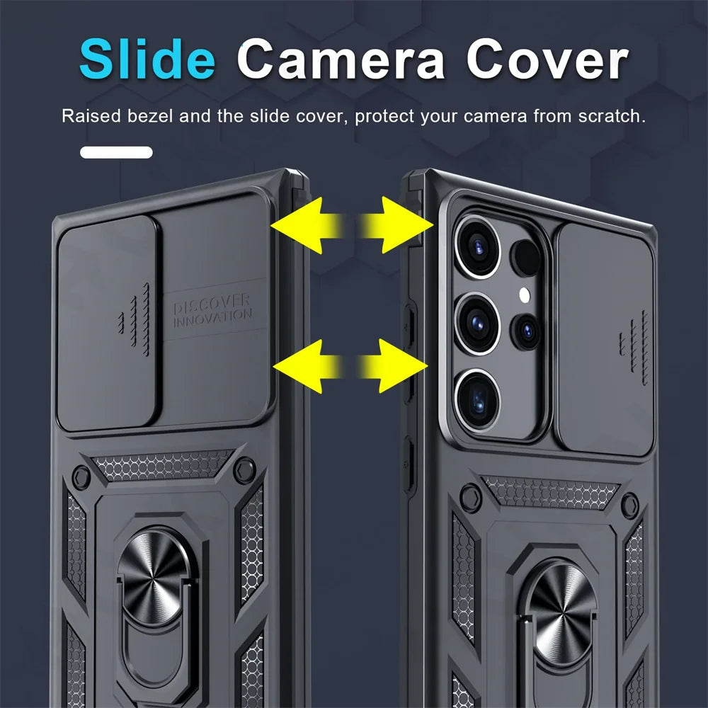 TitanShield S25 – SlideCam Military-Grade Protection Case