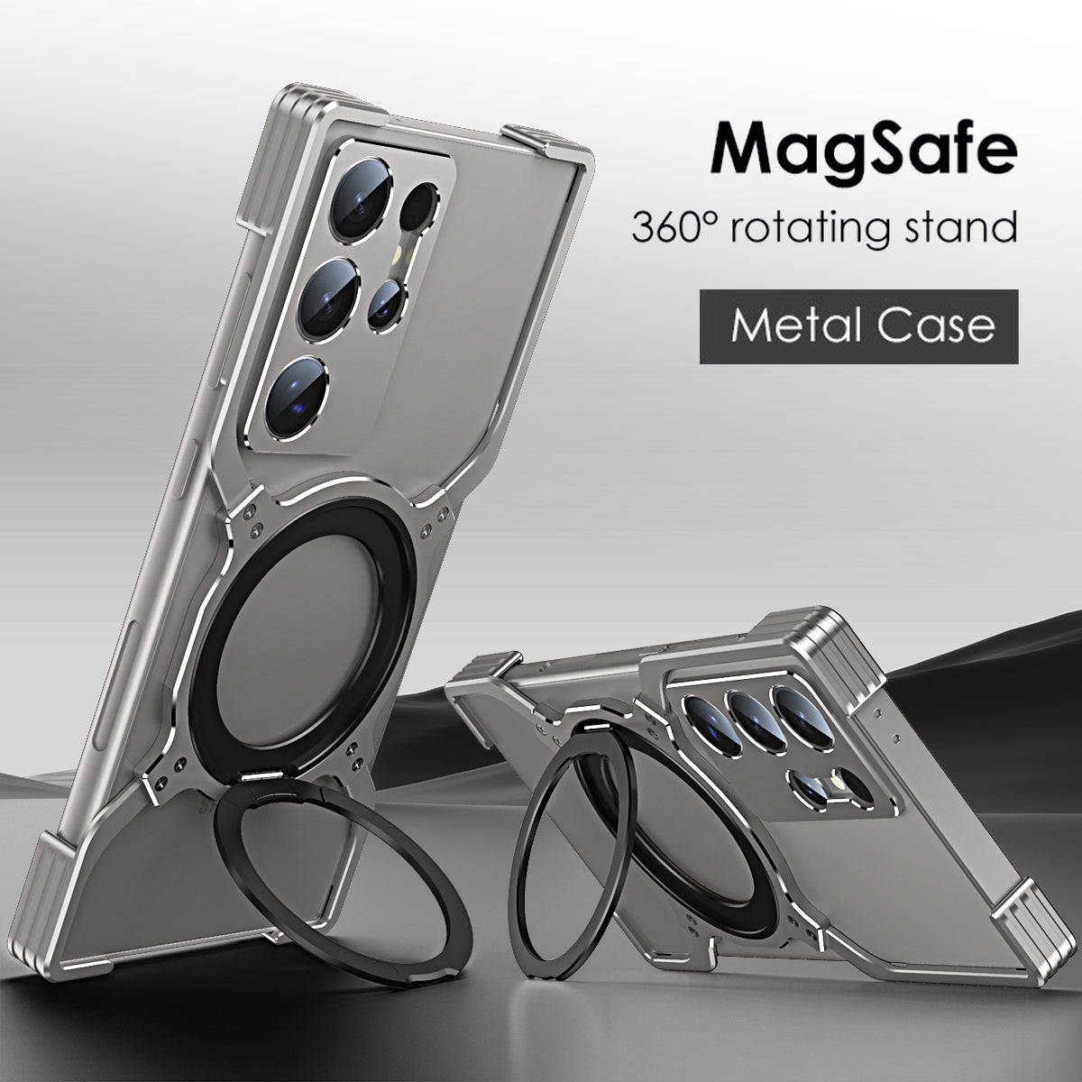 AeroShield S24 – MagSafe Alloy Frame Case with Lens Protection