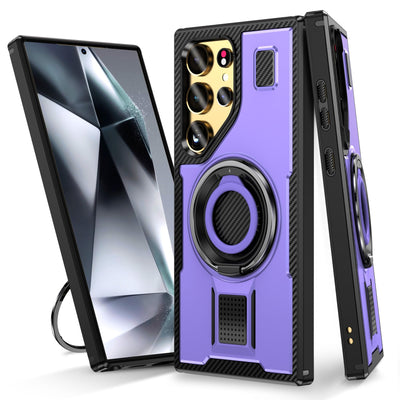 ArmorRing S25 Ultra – Military-Grade Magnetic Kickstand Case