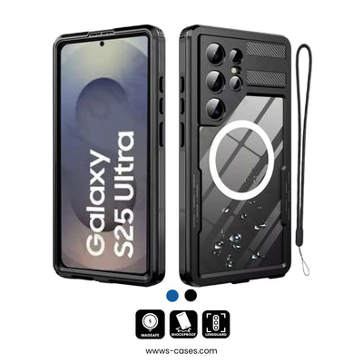 AquaShield S25 Ultra – Waterproof & Shockproof 360° Protective Case